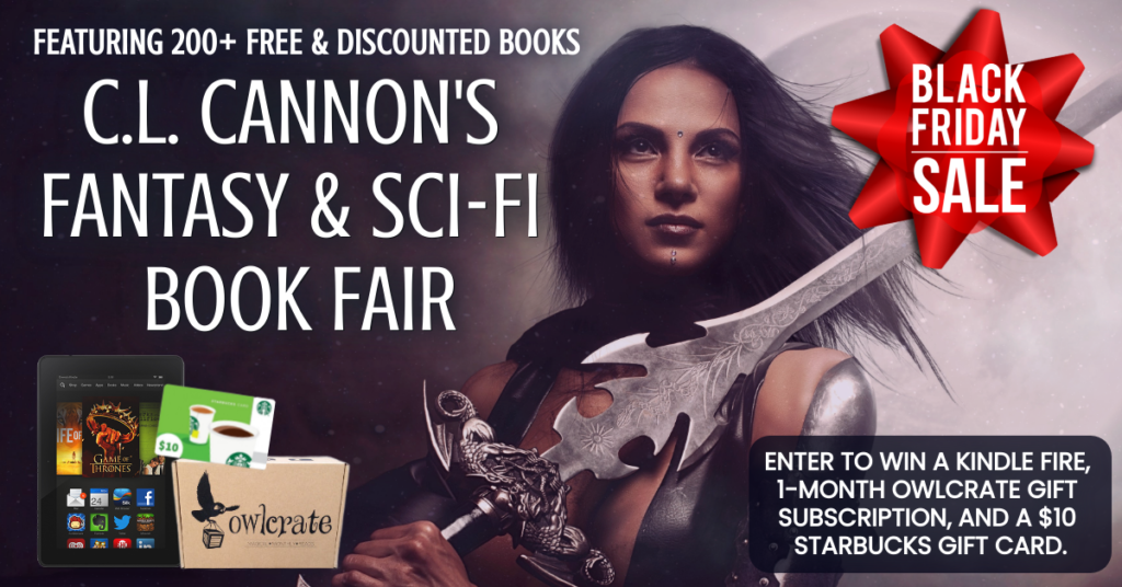 CL Cannon Black Friday Book Fair + Giveaway