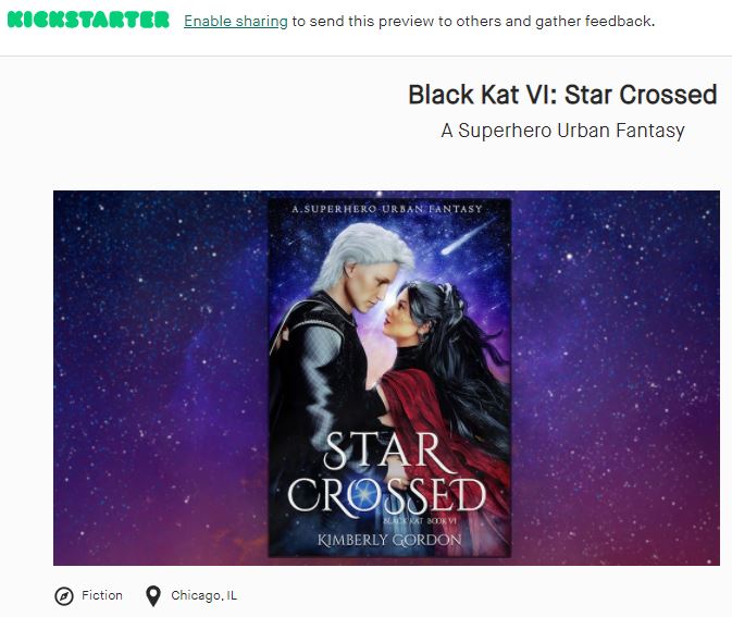 Kickstarter Black Kat VI: Star Crossed